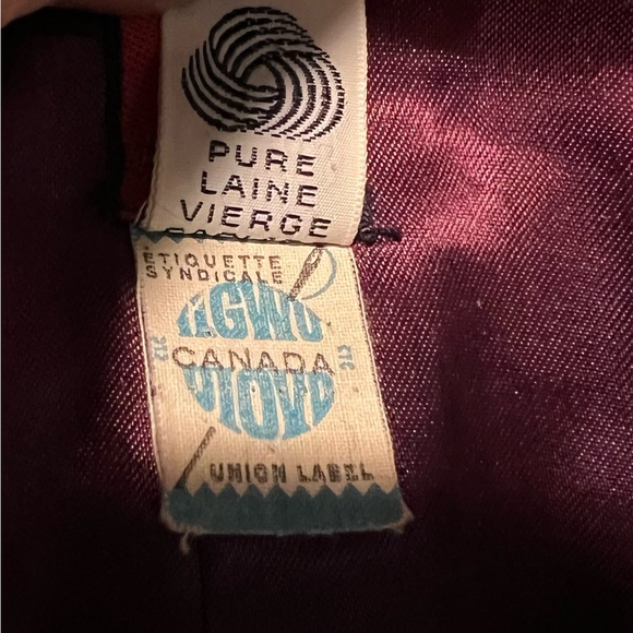 Anne Klein Vintage Ladies sz 12 Navy Wool Blazer - Picture 5 of 11